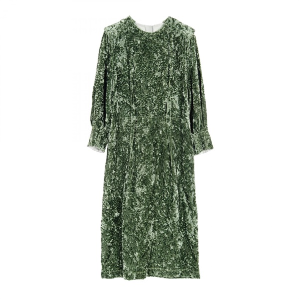 トーガプルラ(TOGA PULLA)トーガプルラ クラッシュベロアワンピース  