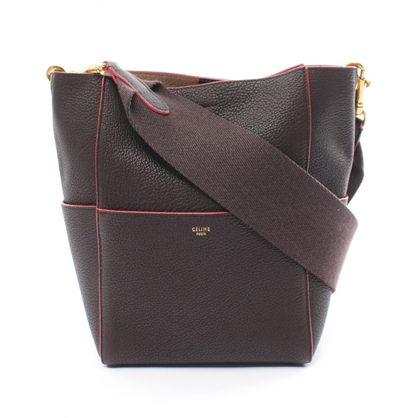 セリーヌ(CELINE)セリーヌ ソーサングル スモール バケット ショルダー