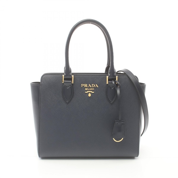 プラダ(PRADA)プラダ SAFFIANO + SOFT C ハンドバッグ バッグ 