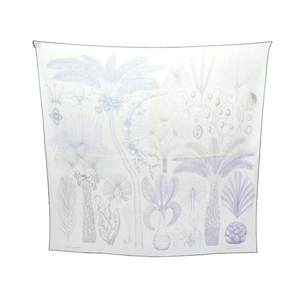 エルメス(HERMES)エルメス カレ90 レジェ INDEX PALMARUM スカーフ  