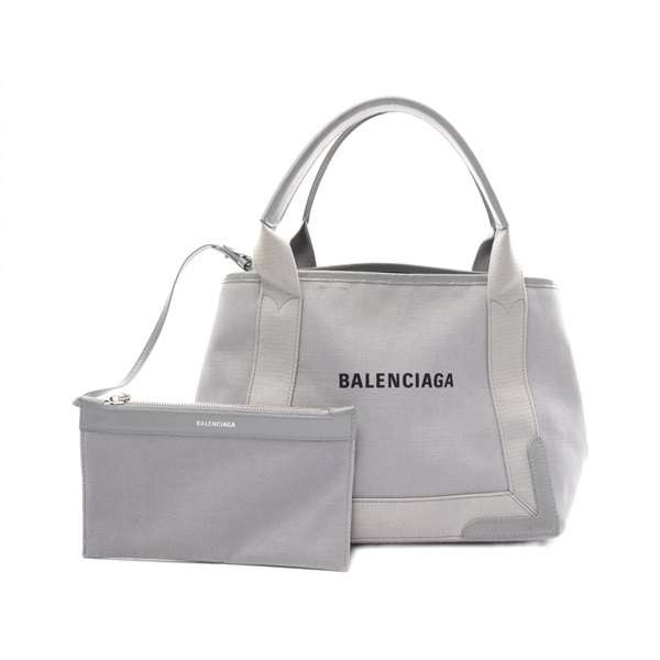 バレンシアガ(BALENCIAGA)バレンシアガ NAVY CABAS S ネイビーカバ  