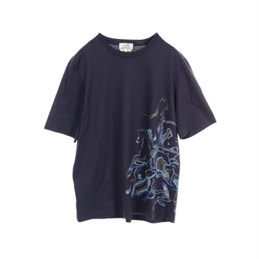 エルメス HERMES カヴァルカード ホースプリント カットソー Tシャツ 中古・古着通販】HERMES (エルメス) カヴァルカード ホースプリント T