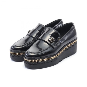 CHANEL ローファー ブラック・ホワイト ホワイト（白）系 CHANEL(シャネル) ローファー