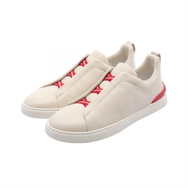 ゼニア(Zegna)ゼニア トリプルステッチ スリッポン 靴 メンズ