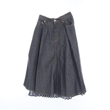 LOEWE ワークウェア スカート ワークウェア スカート（デニム） ブルー - LOEWE