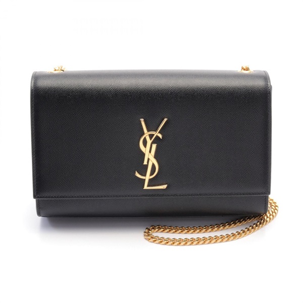 サンローランパリ SAINT LAURENT PARIS ケイト ショルダーバッグ バッグ レザー レディース ブラック系 364021 【新品】