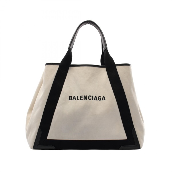 バレンシアガ(BALENCIAGA)バレンシアガ NAVY CABAS ネイビーカバ M 