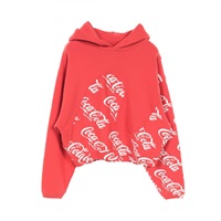 イーアールエル(ERL)イーアールエル COCA COLA SWIRL HOODIE KNIT  