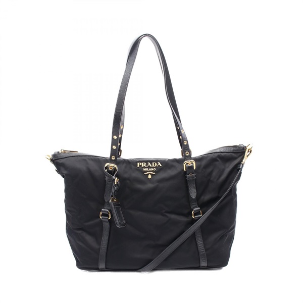 プラダ TESSUTO+SAFFIANO トートバッグ バッグ レディース 1BG253