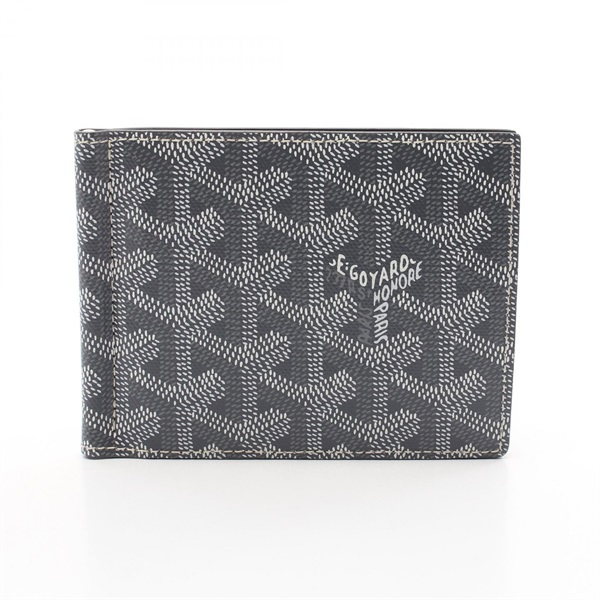 【未使用級】ゴヤール コンパクトウォレット マリニー グレー ケース 未使用級】ゴヤール コンパクトウォレット マリニー グレー コイン