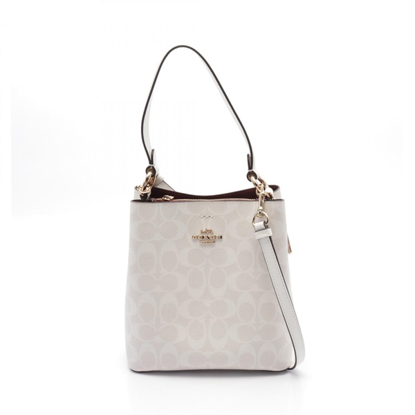 コーチ シグネチャー スモールタウンバケット ハンドバッグ バッグ レディース 2312