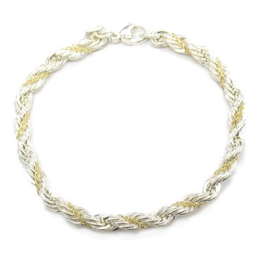 ティファニー　ブローチ　ツイスト　サークル　３連　18金　コンビ　#A-105 ティファニー ブローチ ツイスト サークル 3連 18金 コンビ #A