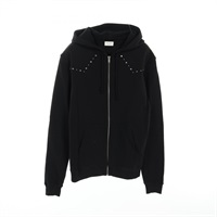 ■【B-15】サンローラン パリ　ジップ パーカー／MJ220917017 □【B-15】サンローラン パリジップ パーカー／MJ220917017