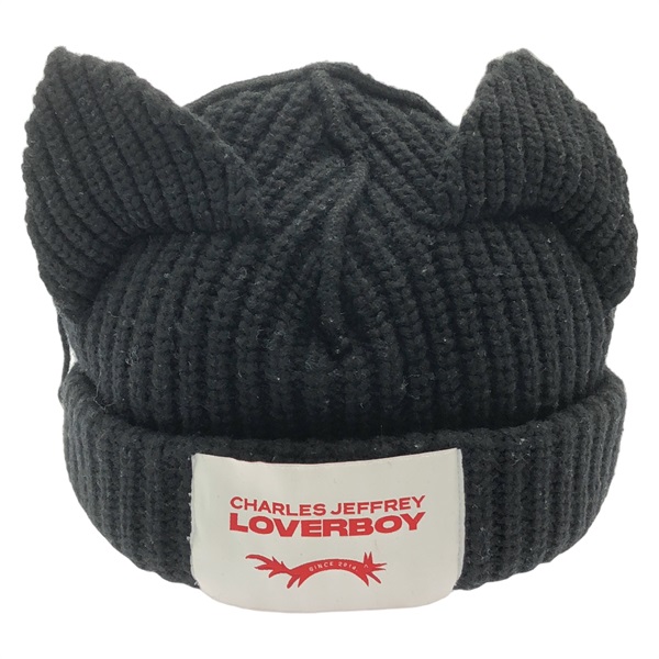 チャールズ ジェフリー ラバーボーイ ニットキャップ CHUNKY EARS BEANIE ニットキャップ 帽子 メンズ レディース