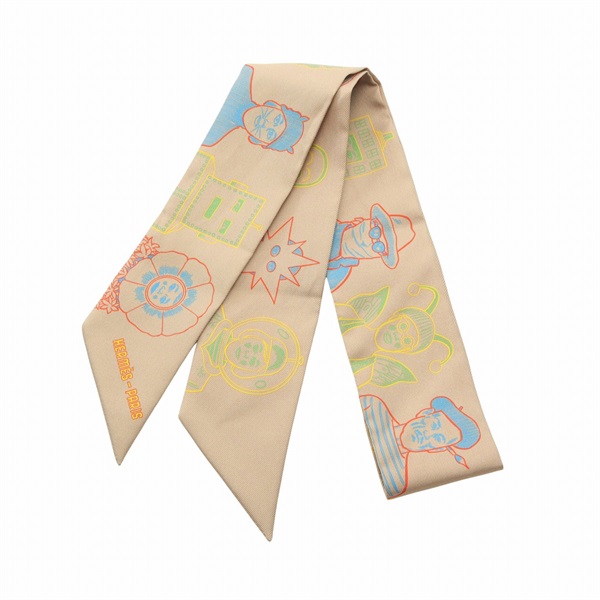 エルメス(HERMES)エルメス ツイリー DRESS CODE スカーフ 衣料品