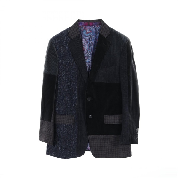 エトロ(ETRO)エトロ パッチワーク テーラードジャケット 衣料品