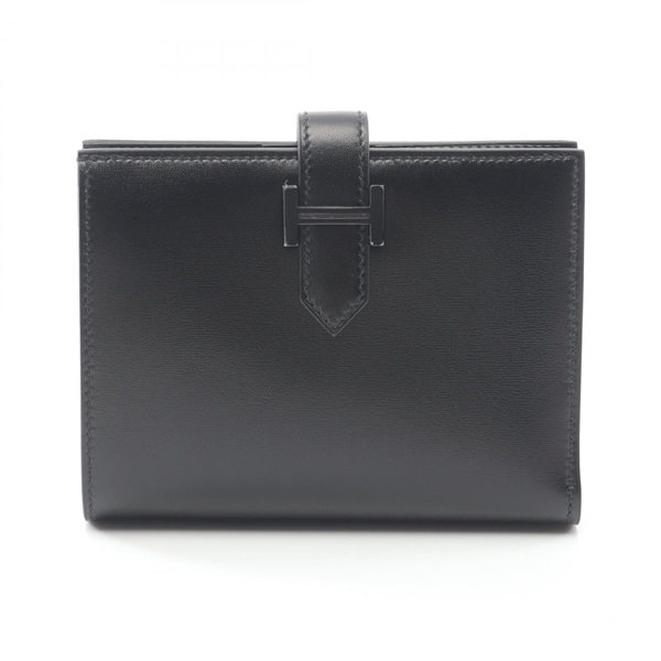 エルメス(HERMES)エルメス ベアンコンパクト モノクローム 二つ折り