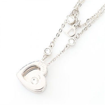 ディオール(Dior)ディオール Dロゴ ダブルチェーン ネックレス