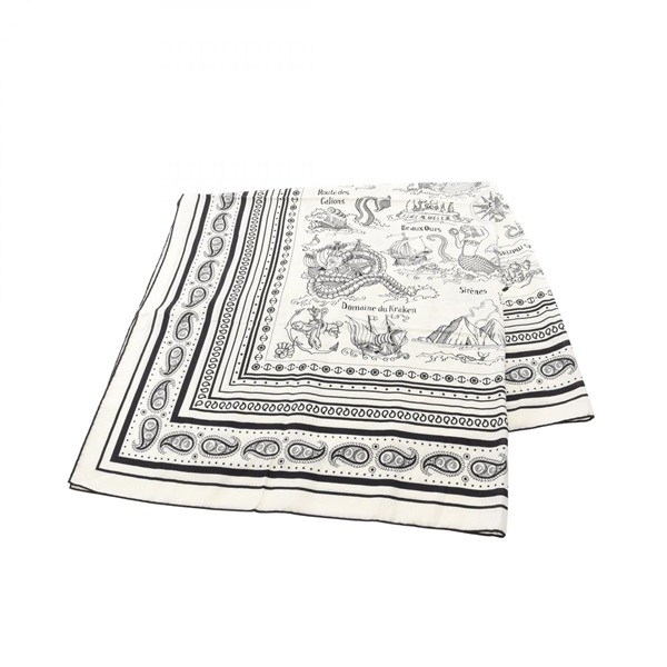 エルメス(HERMES)エルメス カレジェアン カレ140 tatouages marins