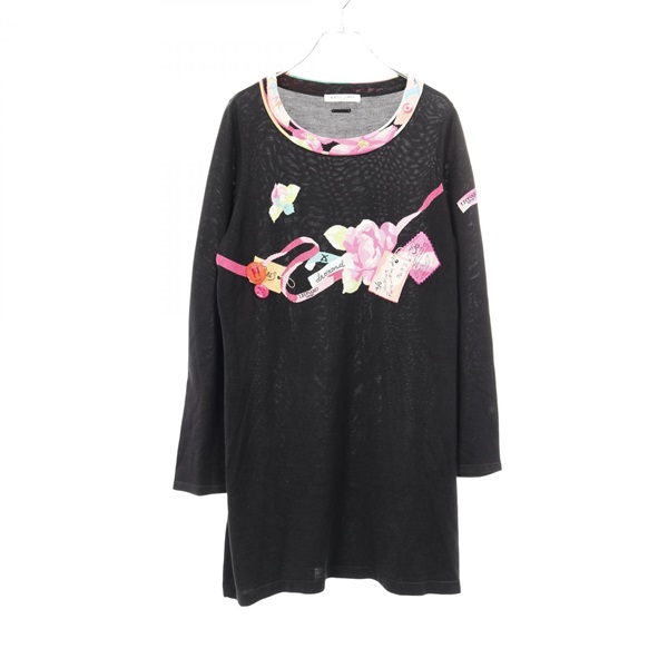 LEONARD SPORT レオナールスポーツ花 柄ワンピース ゴルフウェア 極美