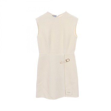 プラダ(PRADA)プラダ ウォッシュドツイルミニドレス ワンピース 衣料品