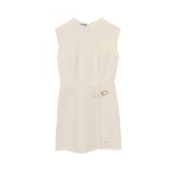 プラダ(PRADA)プラダ ウォッシュドツイルミニドレス ワンピース