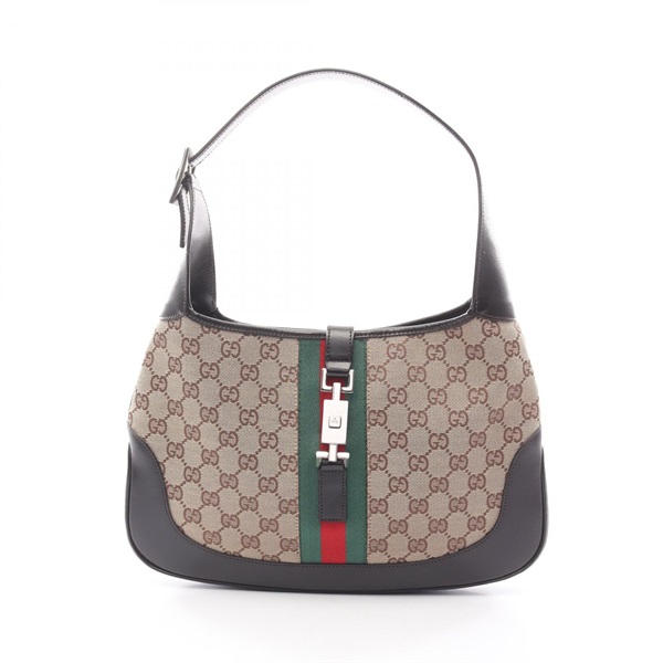 グッチ(GUCCI)グッチ ジャッキー GGキャンバス ショルダーバッグ