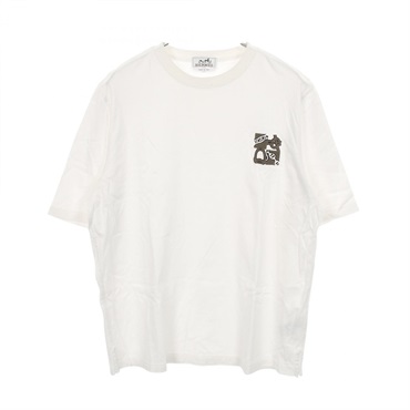 エルメス ミニパッチ メタルリー オ カレ 半袖Tシャツ 衣料品 トップス メンズ