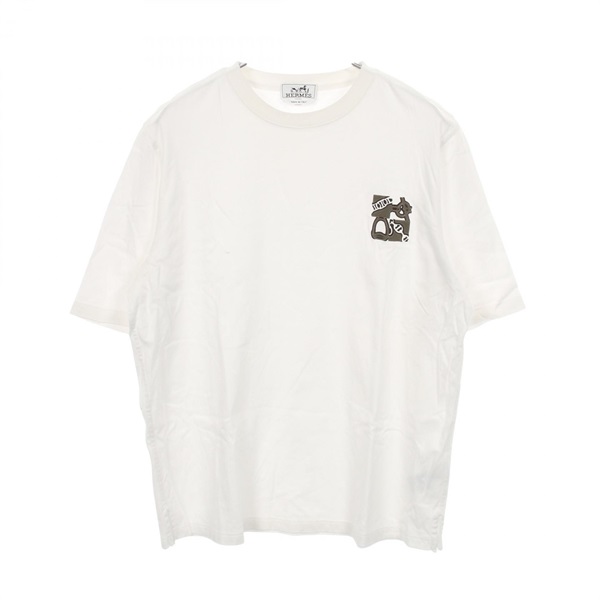 エルメス ミニパッチ メタルリー オ カレ 半袖Tシャツ 衣料品 トップス メンズ