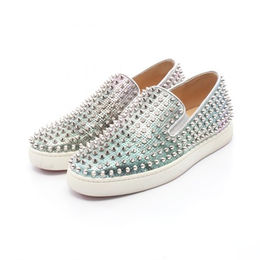 クリスチャンルブタン ローラーボート スリッポン 靴 メンズ