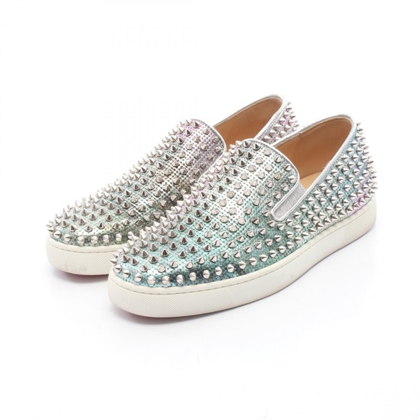 クリスチャンルブタン ローラーボート スリッポン 靴 メンズ