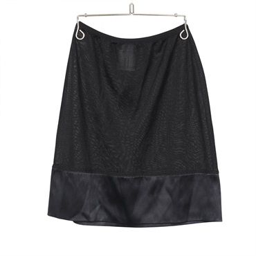 シャネル シースルー 切替 スカート 衣料品  ボトムス レディース P22182W03235