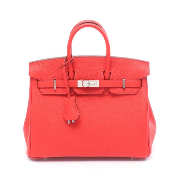 エルメス バーキン25 ルージュトマト ハンドバッグ バッグ レディース