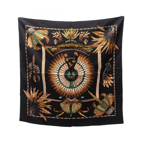 エルメス カレ90 BRAZIL スカーフ 衣料品 レディース