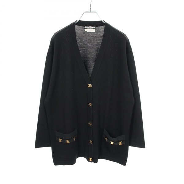 サルヴァトーレフェラガモ ヴァラリボン カーディガン 衣料品 トップス レディース