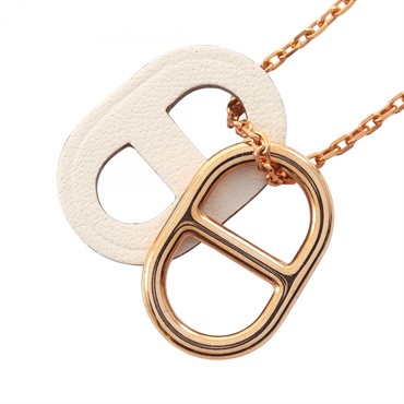 エルメス O'Maillon オーマイヨン シェーヌダンクル ネックレス ジュエリー レディース