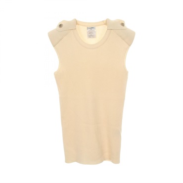 シャネル ココマークボタン ニット ベスト 衣料品 トップス レディース P36517K02275