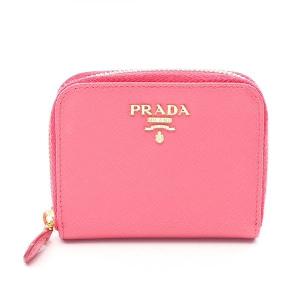 プラダ SAFFIANO METAL ラウンドファスナー コインケース 財布 レディース 1MM268