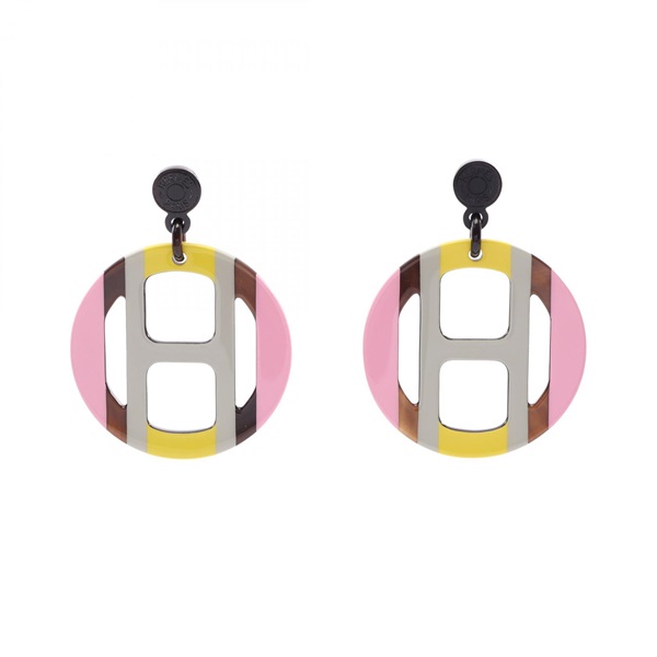 エルメス Hエキップ  ピアス ジュエリー レディース