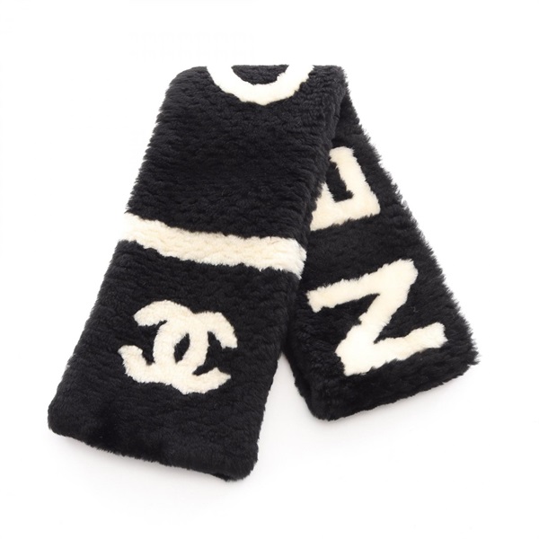 シャネル(CHANEL)シャネル ココマーク ロゴ マフラー 衣料品