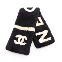 シャネル(CHANEL)シャネル ココマーク ロゴ マフラー 衣料品