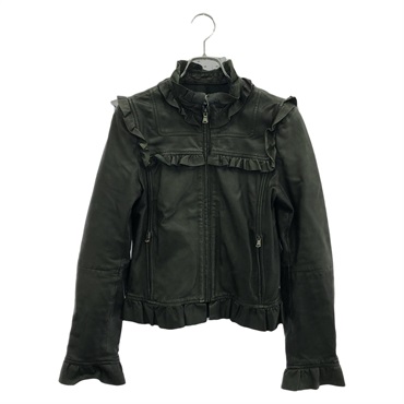 【美品】RED VALENTINO スタッズ付きジャケット VALENTINO - ヴァレンチノ ロックスタッズシングルライダース