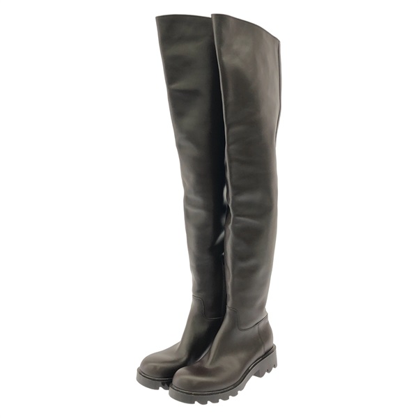 ボッテガヴェネタ LUG BOOTS サイハイブーツ ブーツ 靴 レディース