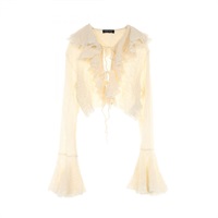 メゾンスペシャル(MAISON SPECIAL)メゾンスペシャル ラッフル ブラウス  