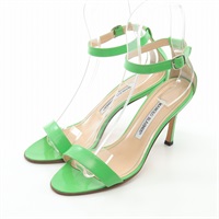 マノロブラニク(MANOLO BLAHNIK)マノロブラニク サンダル グリーン