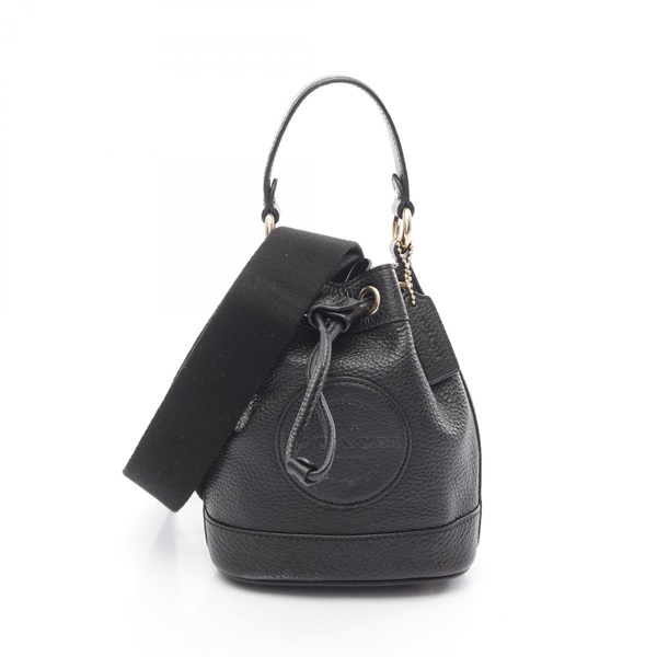 美品 COACH コーチ　デンプシー ドローストリング バケット バッグ　黒 コーチ(COACH)コーチ デンプシー ドローストリング バケットバッグ 15