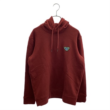 エンポリオ・アルマーニ プルオーバーパーカー レッドブラウン パーカー 衣料品 トップス レディース