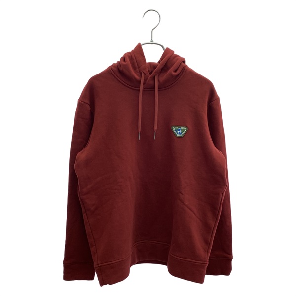 エンポリオ・アルマーニ プルオーバーパーカー レッドブラウン パーカー 衣料品 トップス レディース