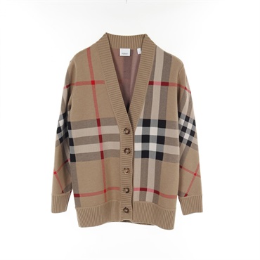 バーバリー(BURBERRY)バーバリー ノバチェック カーディガン