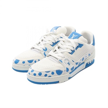 【マリン(繁忙期中) 】Vuitton Kusama スニーカー LOUIS VUITTON x YAYOI KUSAMA Sneaker 'White with Icons' 1ABD3E